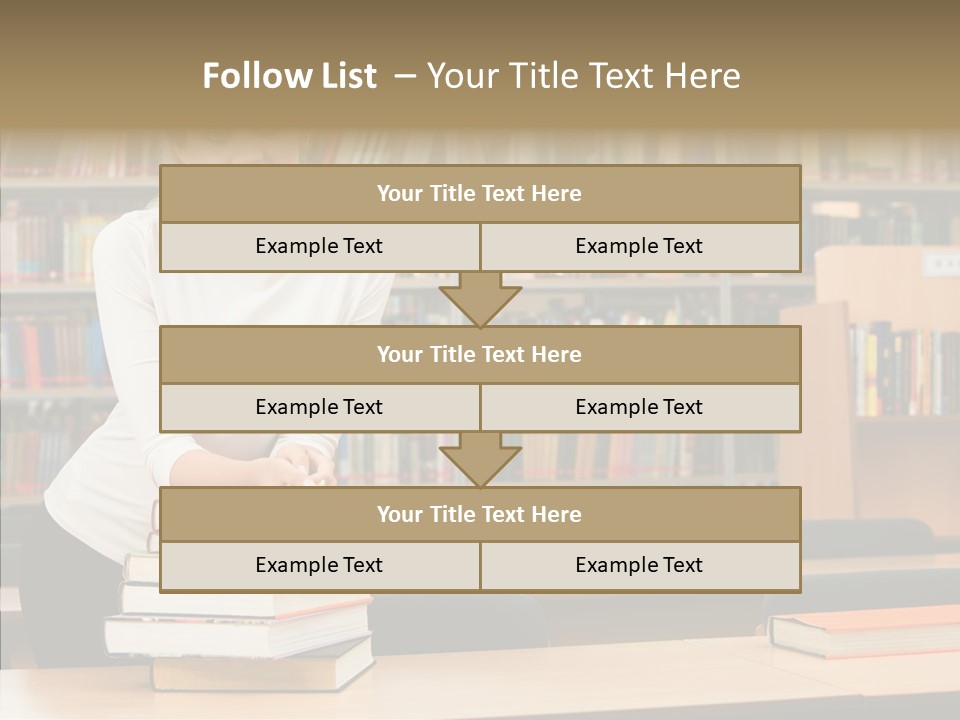 Academic Publishing Person PowerPoint Template
