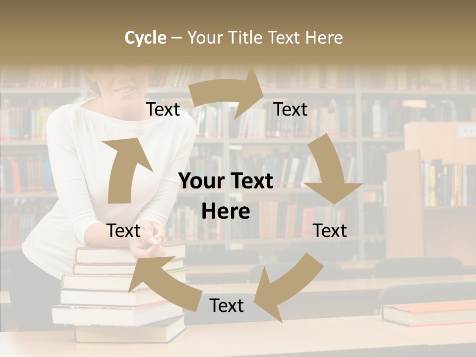 Academic Publishing Person PowerPoint Template