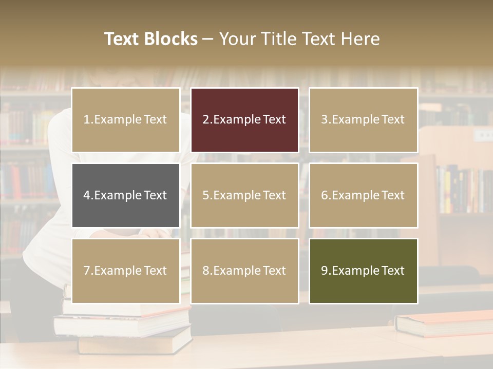 Academic Publishing Person PowerPoint Template