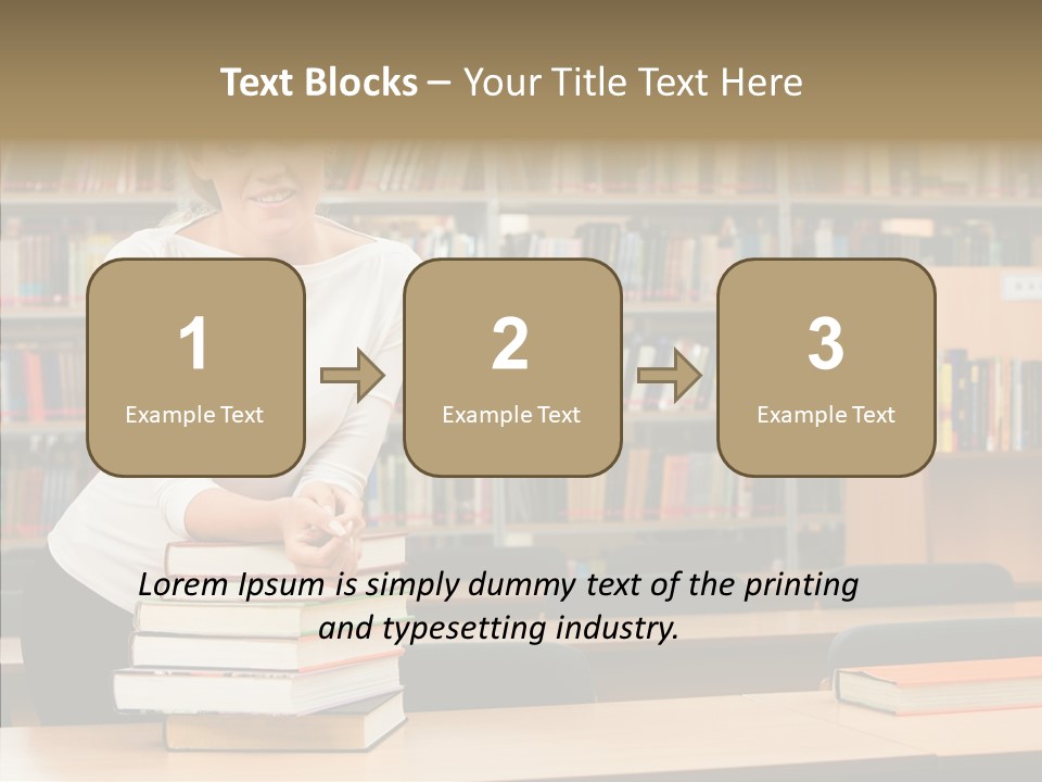 Academic Publishing Person PowerPoint Template