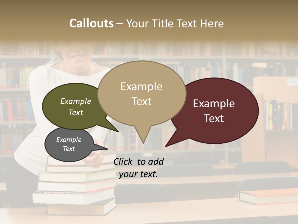 Academic Publishing Person PowerPoint Template