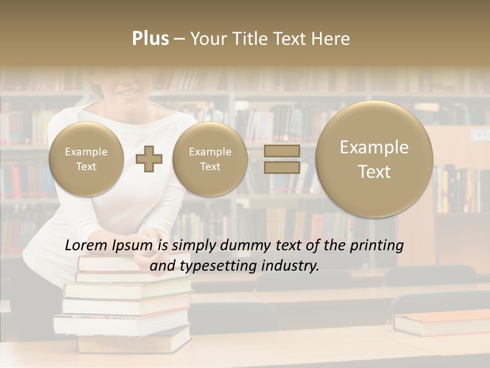 Academic Publishing Person PowerPoint Template