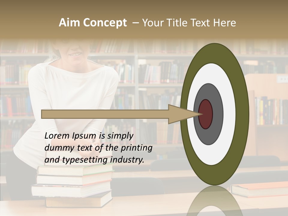 Academic Publishing Person PowerPoint Template