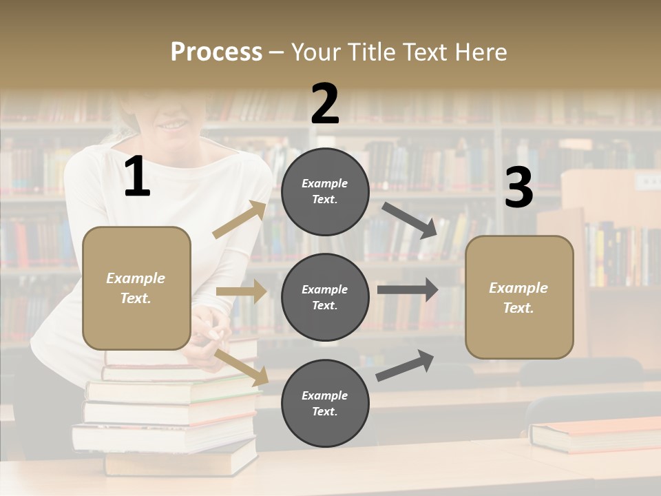 Academic Publishing Person PowerPoint Template