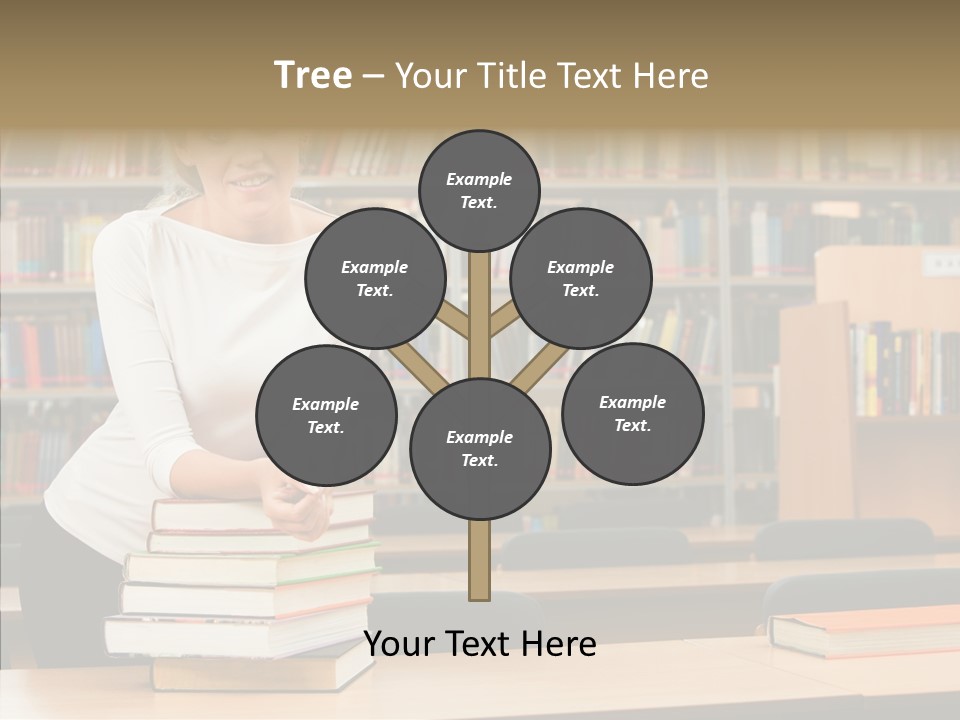 Academic Publishing Person PowerPoint Template