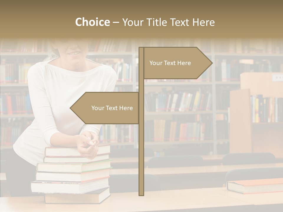 Academic Publishing Person PowerPoint Template