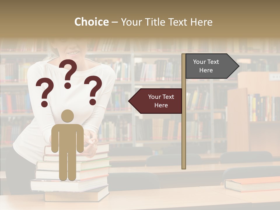 Academic Publishing Person PowerPoint Template