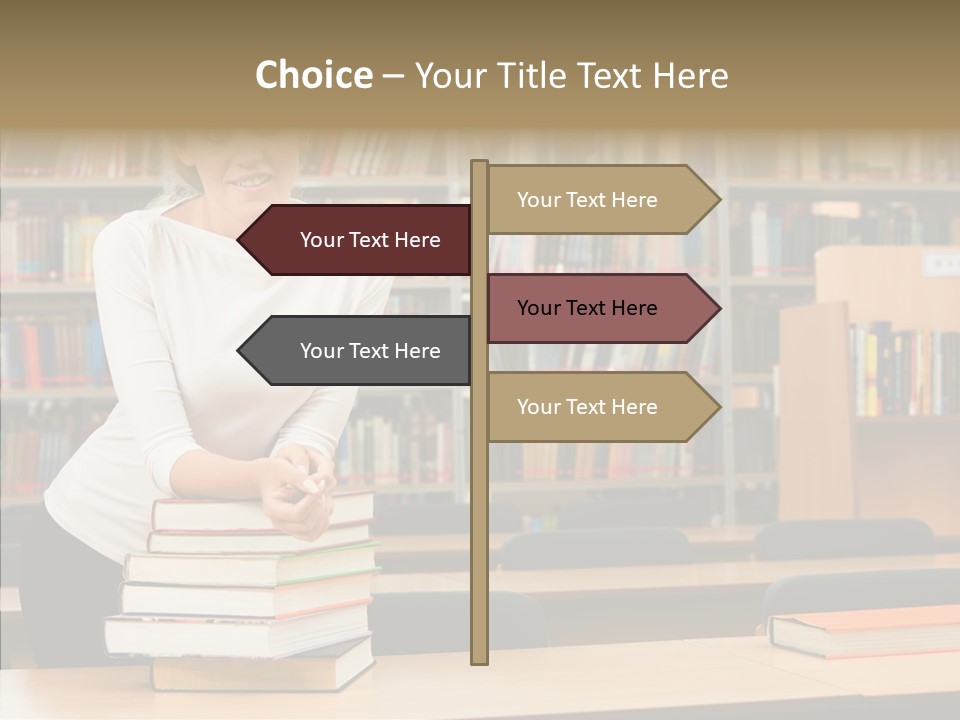 Academic Publishing Person PowerPoint Template