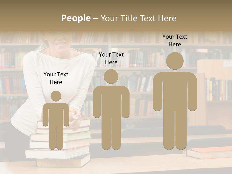 Academic Publishing Person PowerPoint Template