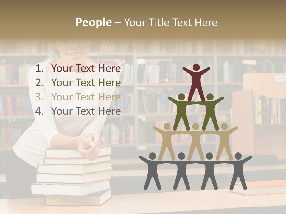 Academic Publishing Person PowerPoint Template