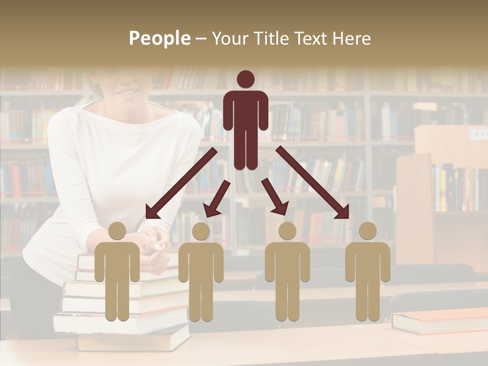 Academic Publishing Person PowerPoint Template