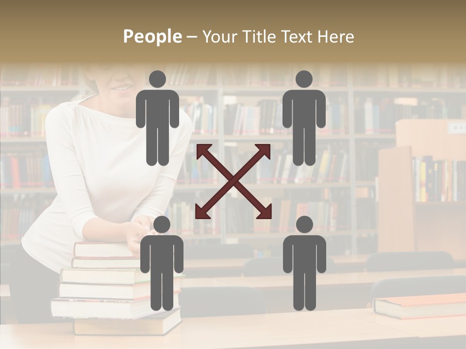 Academic Publishing Person PowerPoint Template