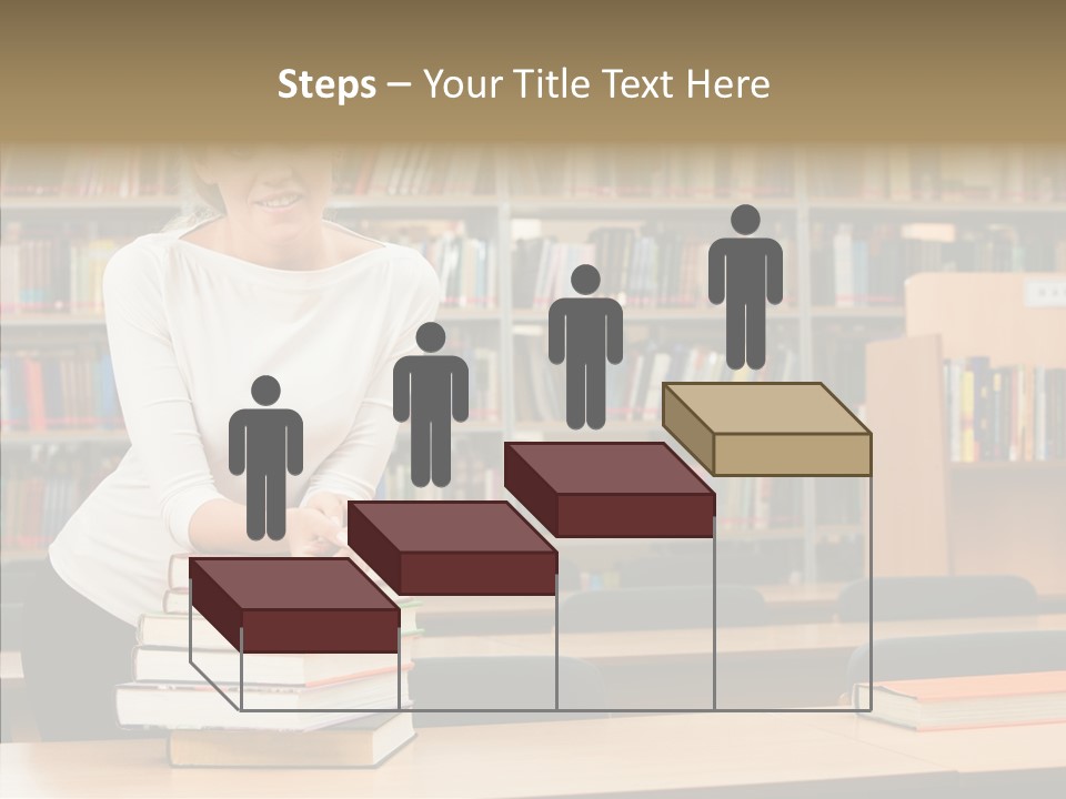 Academic Publishing Person PowerPoint Template