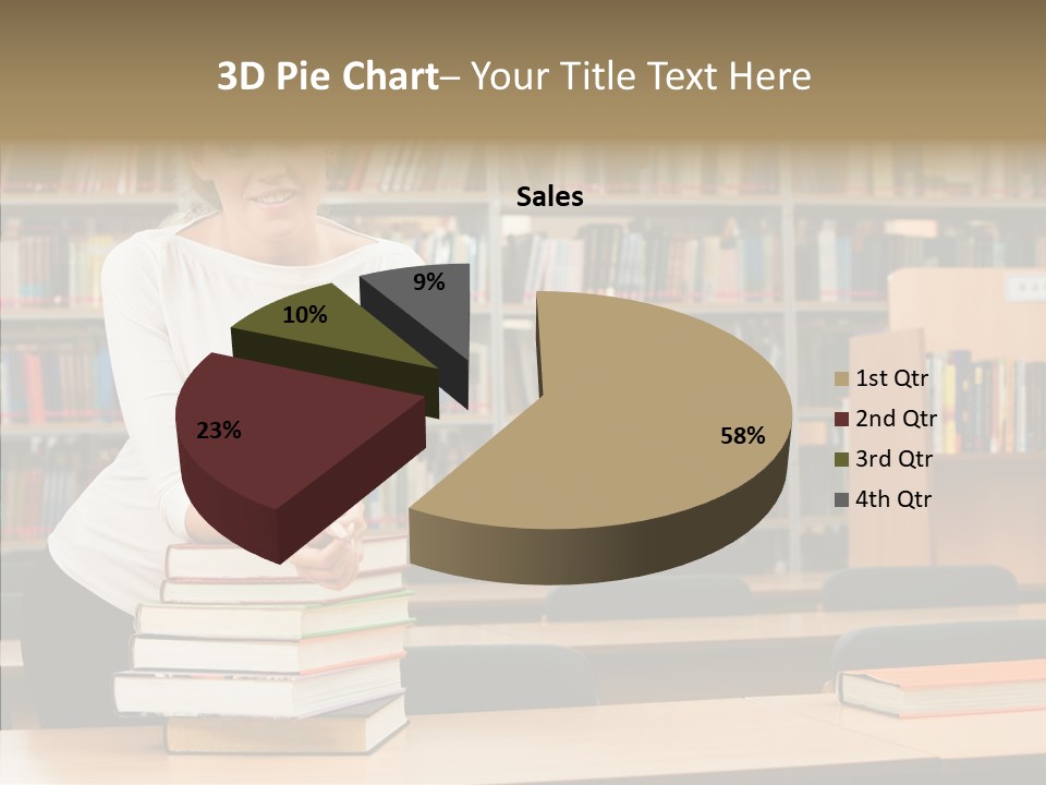 Academic Publishing Person PowerPoint Template