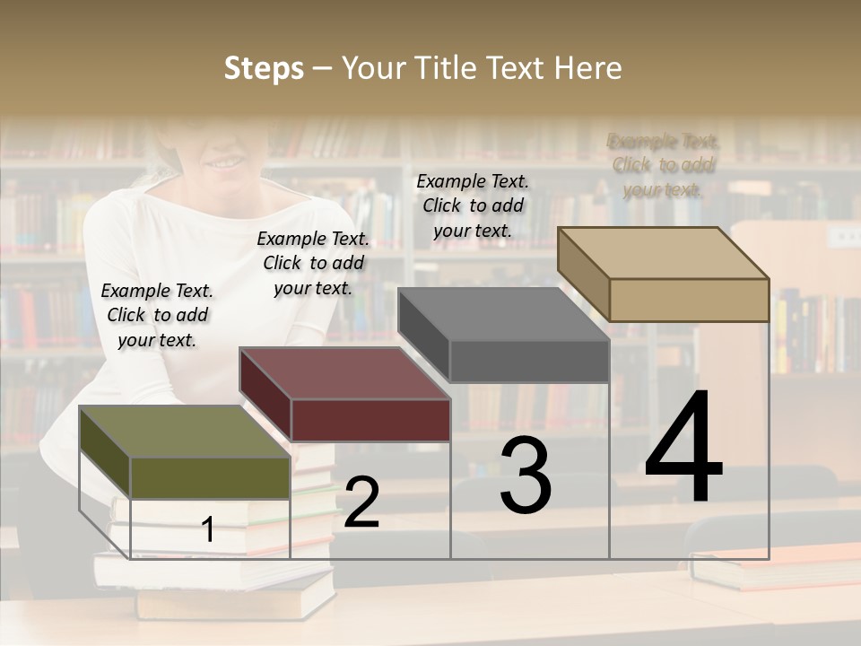 Academic Publishing Person PowerPoint Template