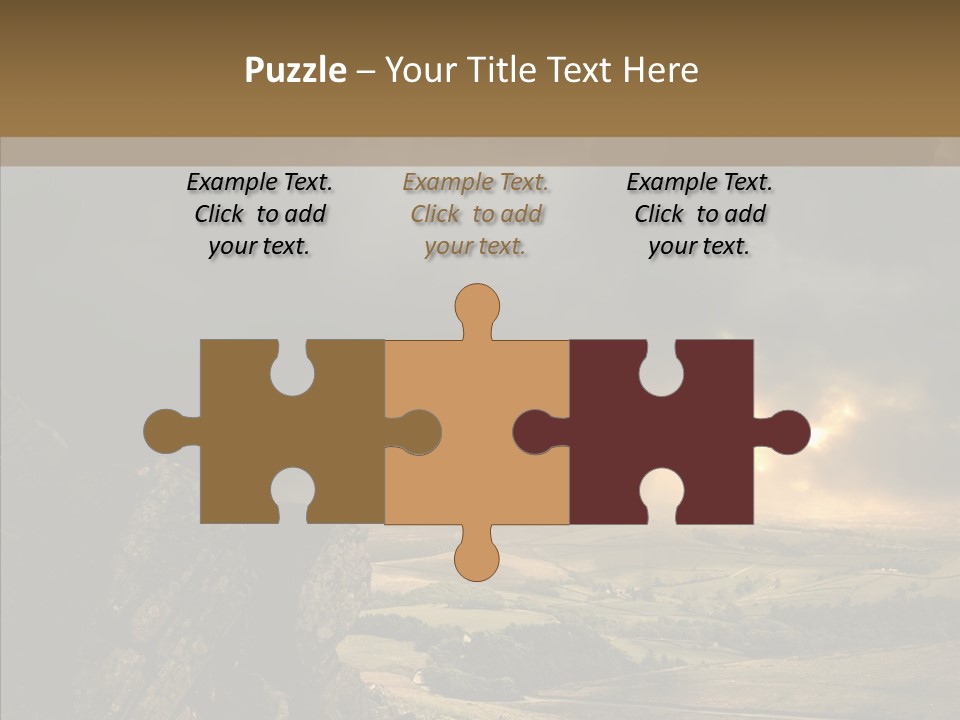 Destinations Storm Remote PowerPoint Template