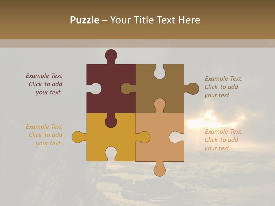 Destinations Storm Remote PowerPoint Template