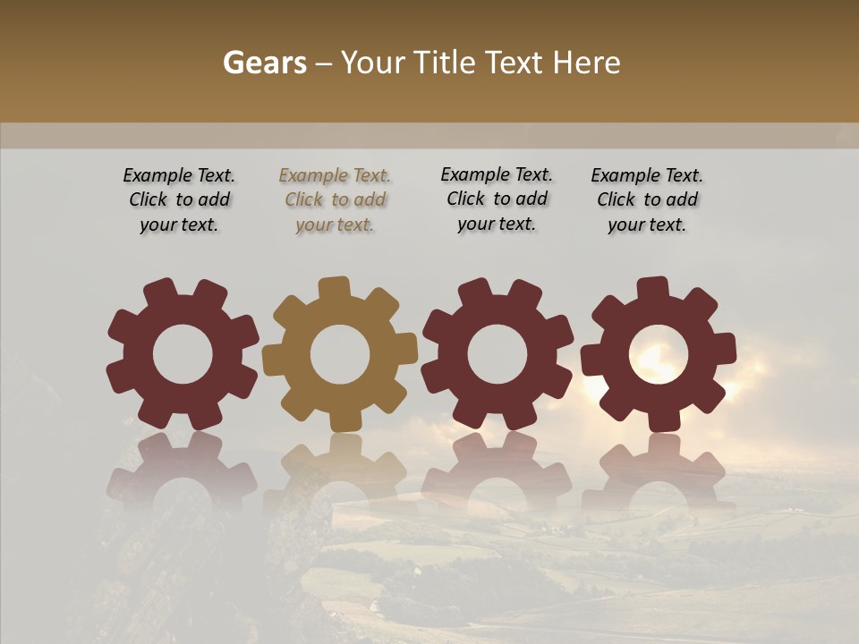 Destinations Storm Remote PowerPoint Template