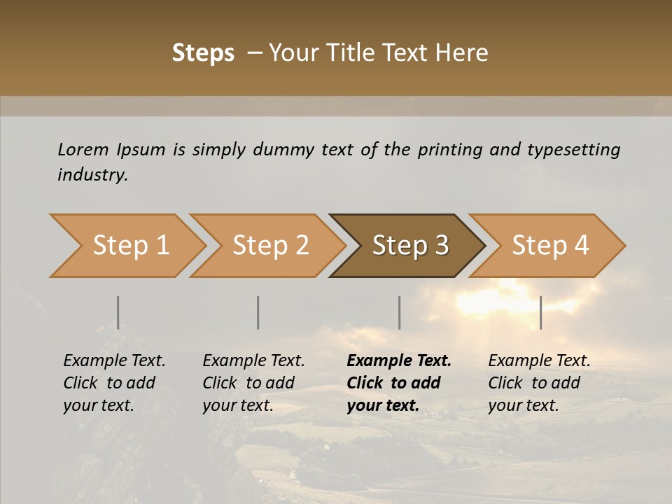 Destinations Storm Remote PowerPoint Template
