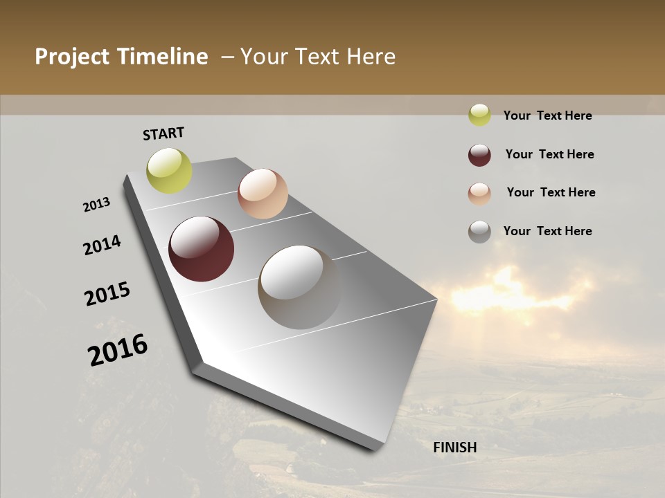 Destinations Storm Remote PowerPoint Template