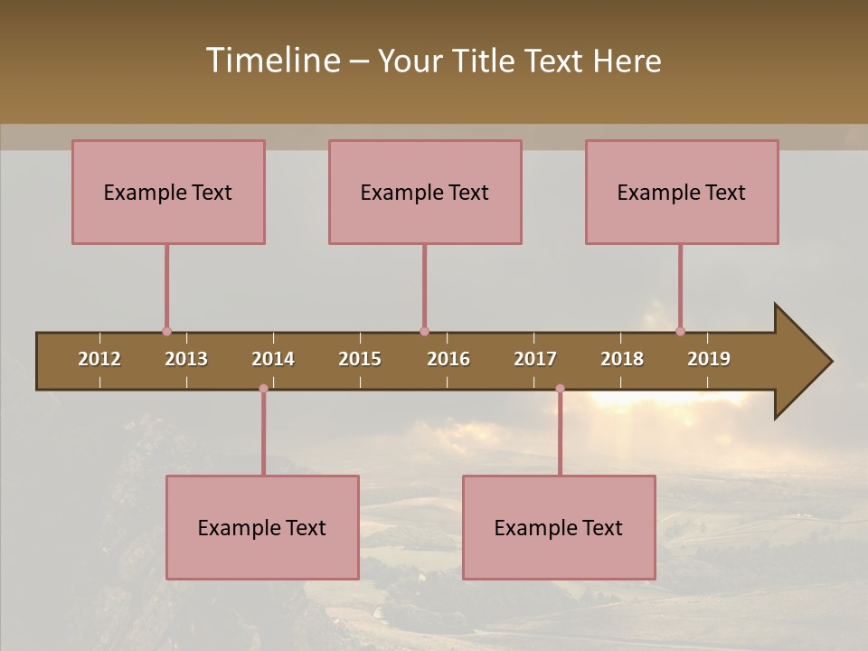 Destinations Storm Remote PowerPoint Template