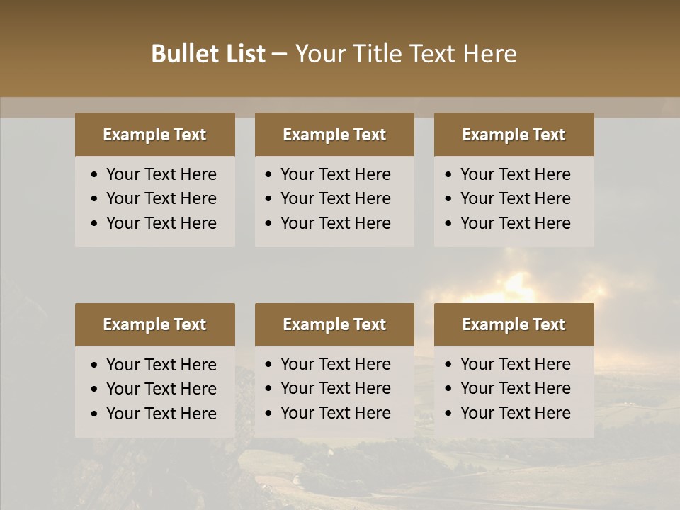 Destinations Storm Remote PowerPoint Template