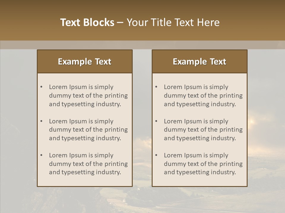 Destinations Storm Remote PowerPoint Template