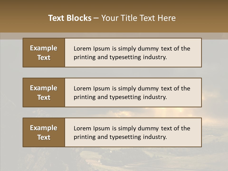 Destinations Storm Remote PowerPoint Template