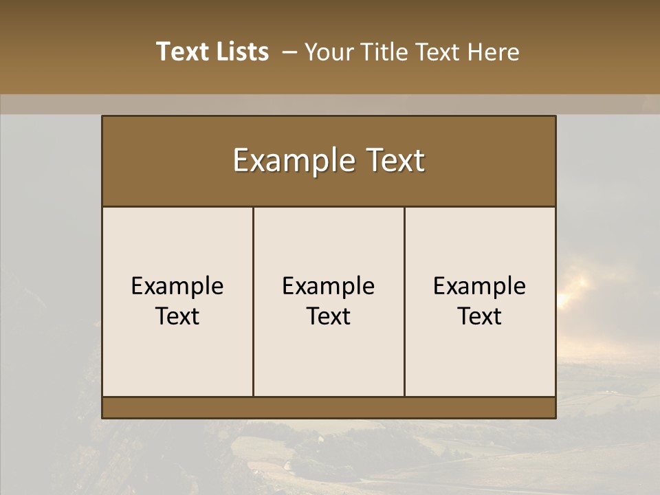 Destinations Storm Remote PowerPoint Template
