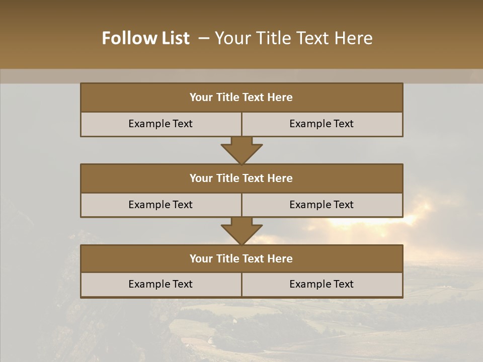 Destinations Storm Remote PowerPoint Template