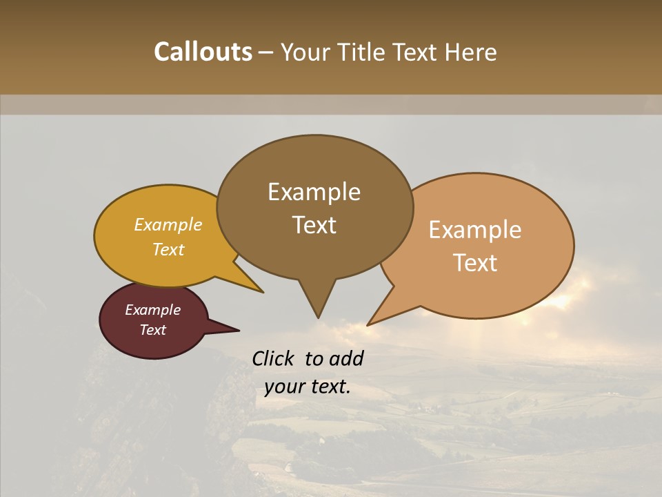Destinations Storm Remote PowerPoint Template