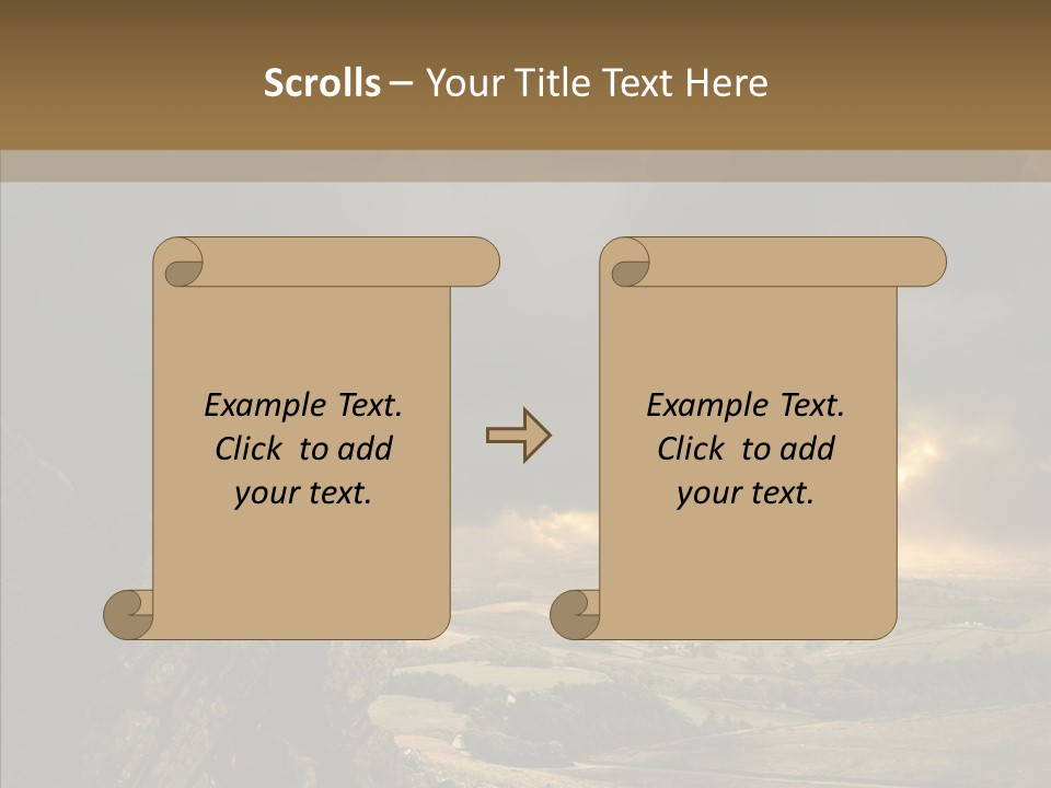 Destinations Storm Remote PowerPoint Template