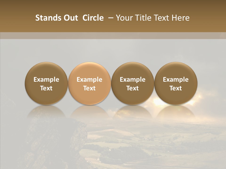Destinations Storm Remote PowerPoint Template