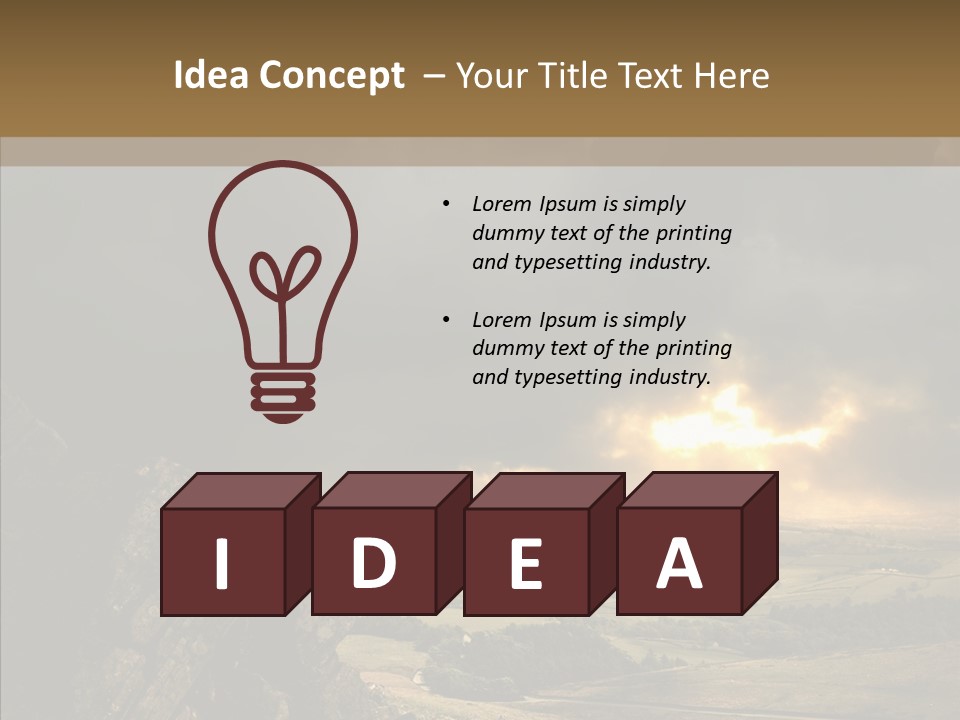 Destinations Storm Remote PowerPoint Template