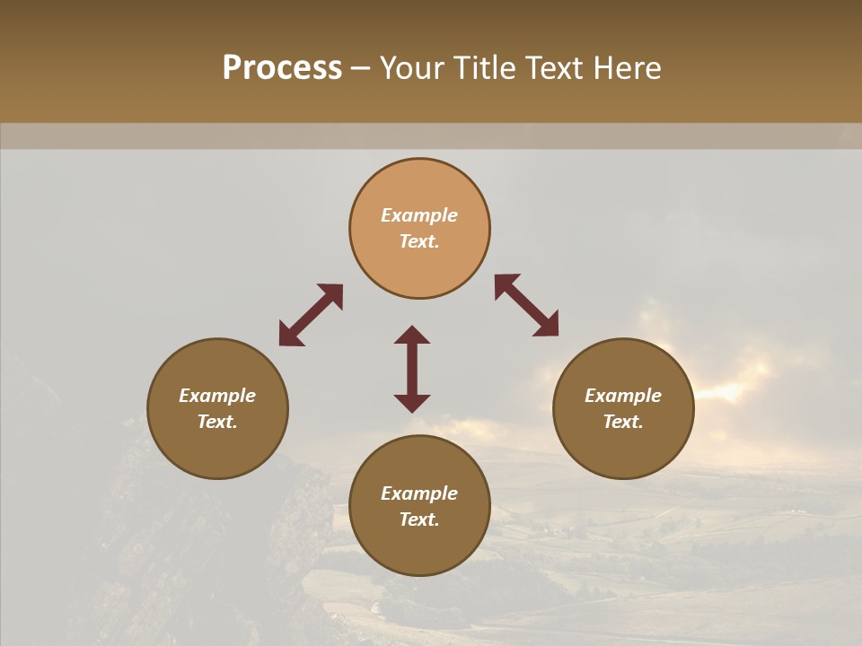 Destinations Storm Remote PowerPoint Template