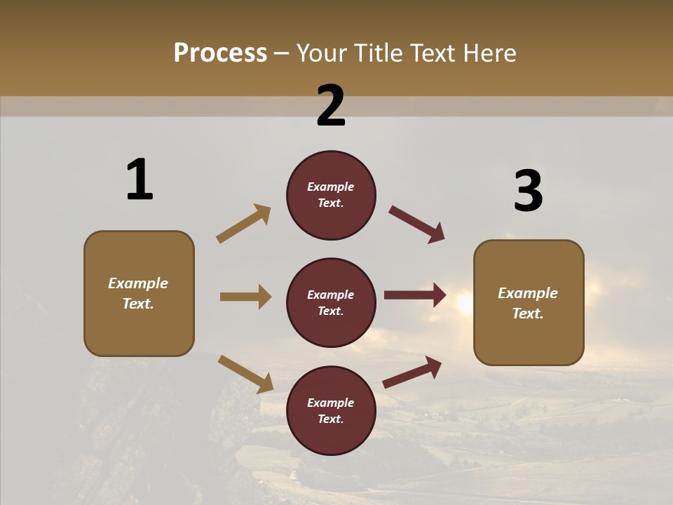 Destinations Storm Remote PowerPoint Template