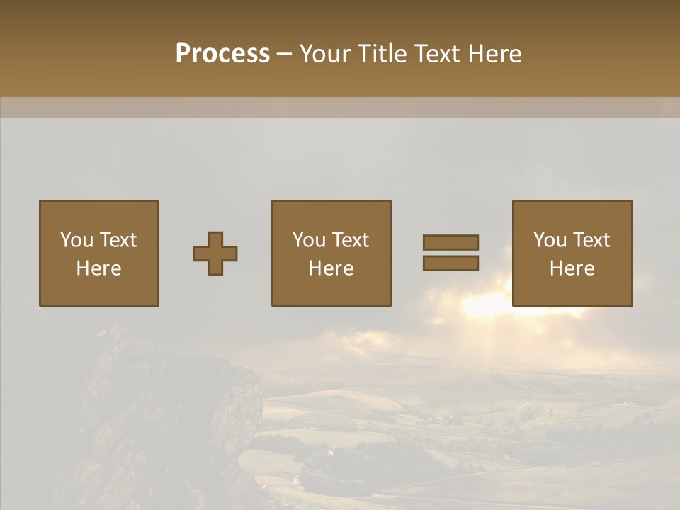 Destinations Storm Remote PowerPoint Template