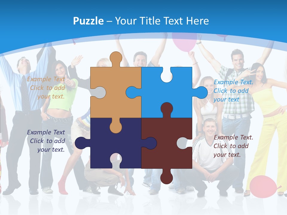 Party Balloon Colour PowerPoint Template