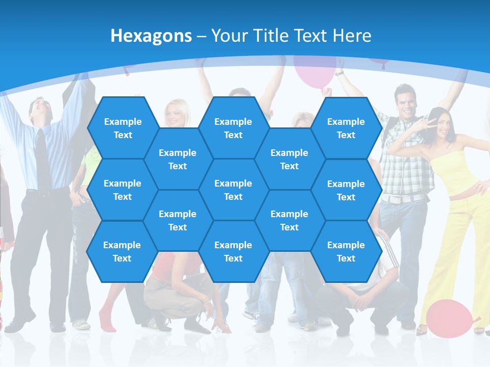 Party Balloon Colour PowerPoint Template