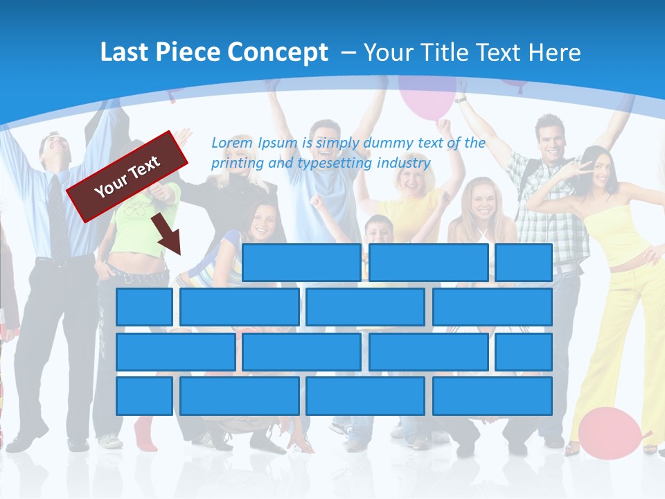 Party Balloon Colour PowerPoint Template