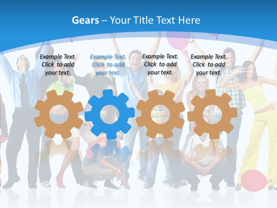 Party Balloon Colour PowerPoint Template