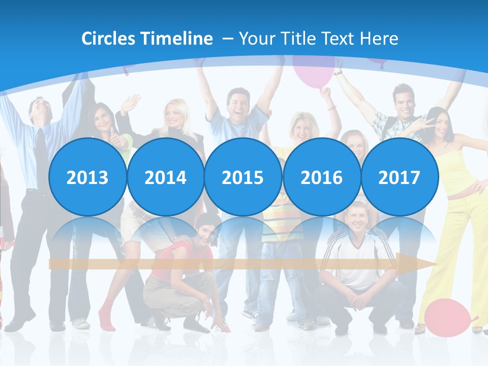 Party Balloon Colour PowerPoint Template