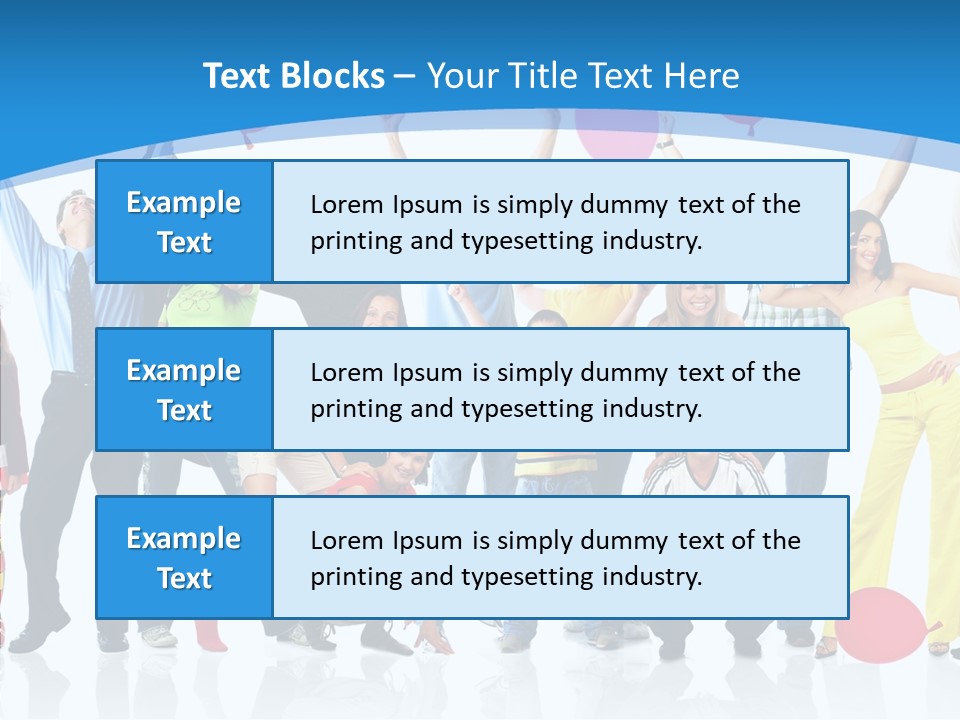 Party Balloon Colour PowerPoint Template