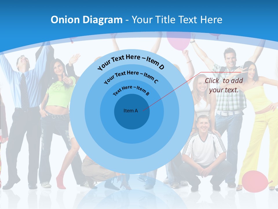 Party Balloon Colour PowerPoint Template