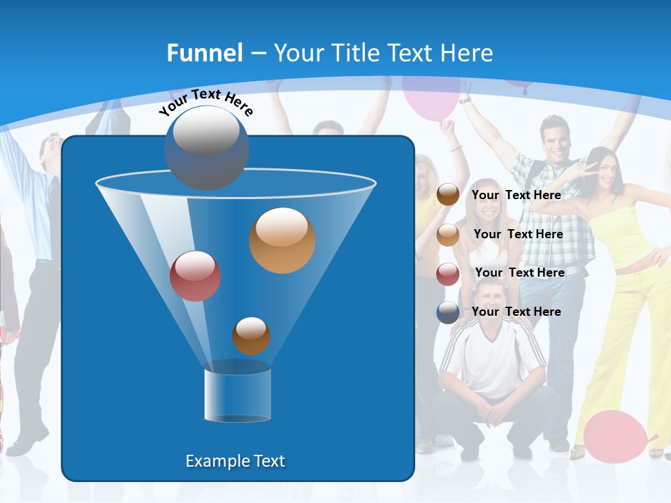 Party Balloon Colour PowerPoint Template