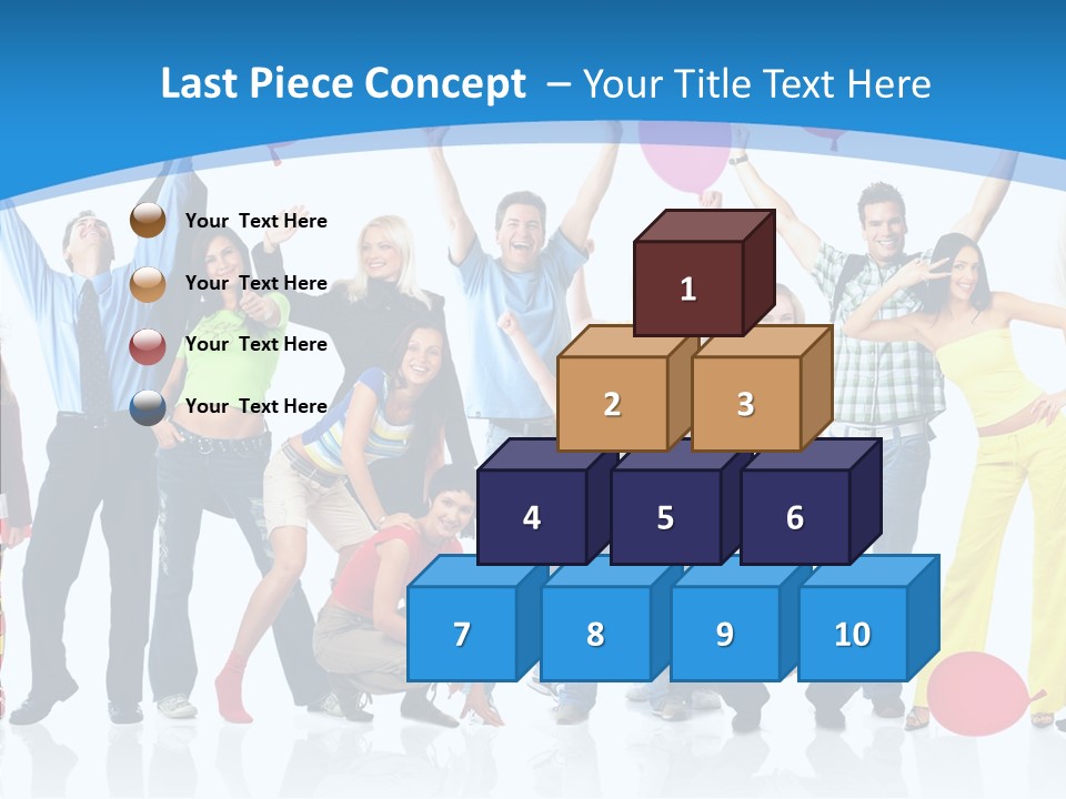 Party Balloon Colour PowerPoint Template