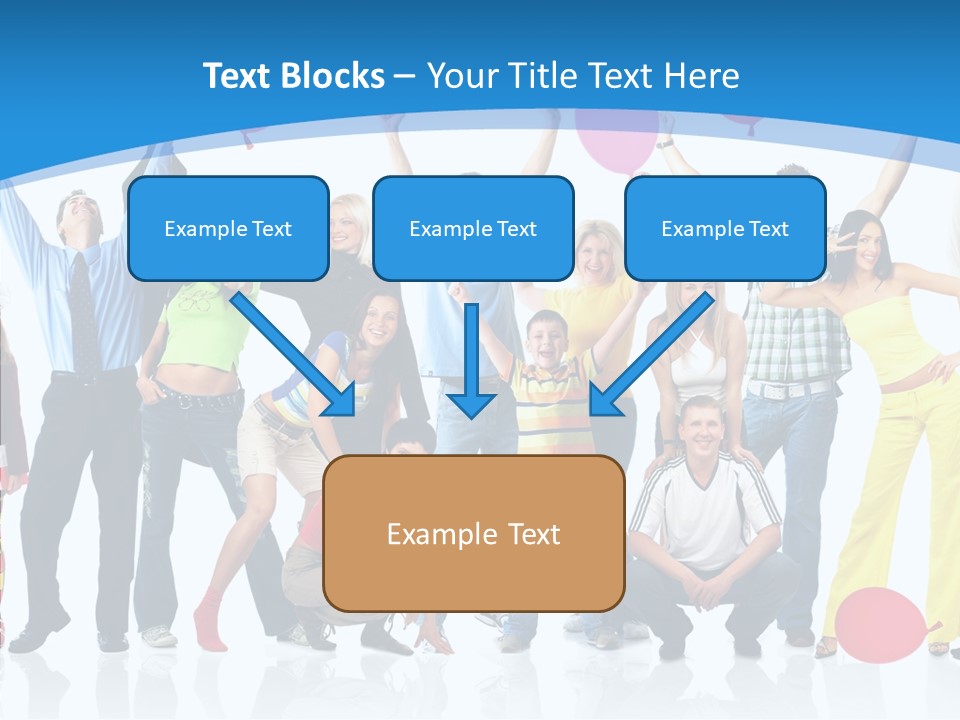Party Balloon Colour PowerPoint Template