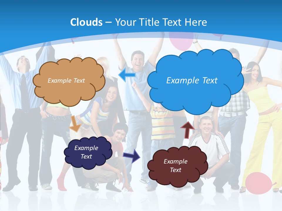 Party Balloon Colour PowerPoint Template