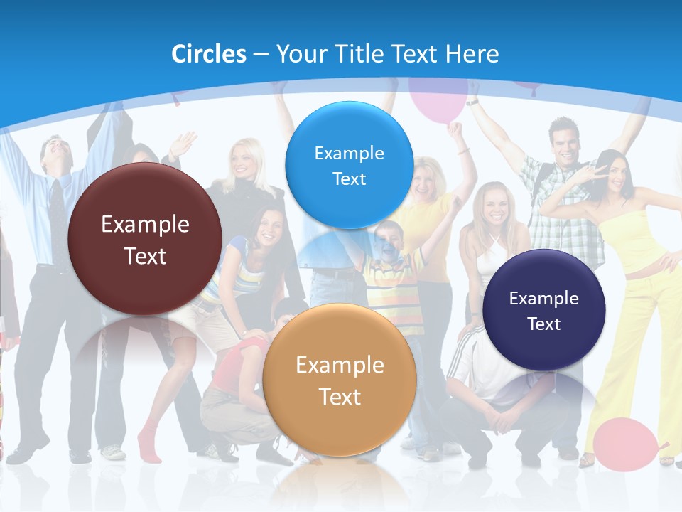 Party Balloon Colour PowerPoint Template