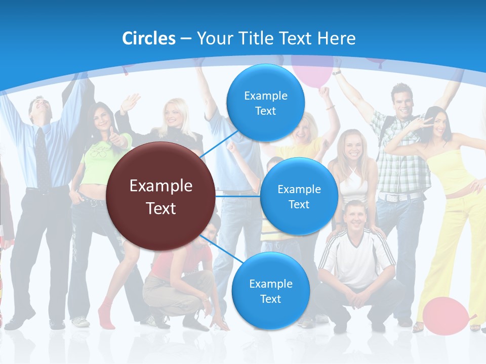 Party Balloon Colour PowerPoint Template